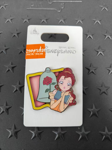 HKDL-Belle with Enchanted Rose&Book