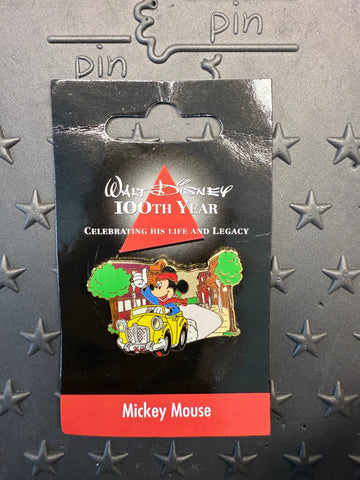 TDL-WD100th Year Mickey Mouse Driving Pin