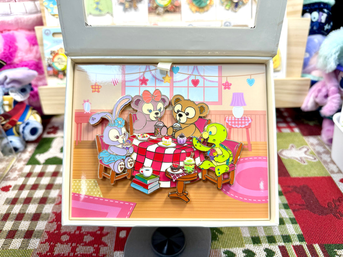 SHDL 2021 Foodie Party Duffy & Friends Jumbo pin LE300